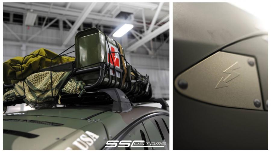  Tesla Model S TeslaVets Project by SS Customs 2014 года  (фото 7 из 14)